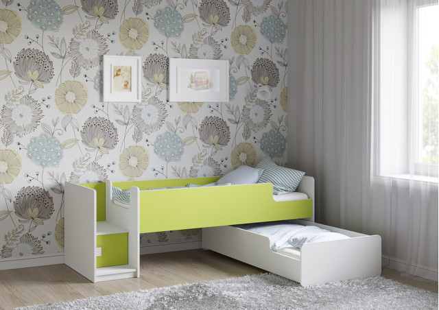 Детская выкатная кровать Легенда К302.41 в Киселевске